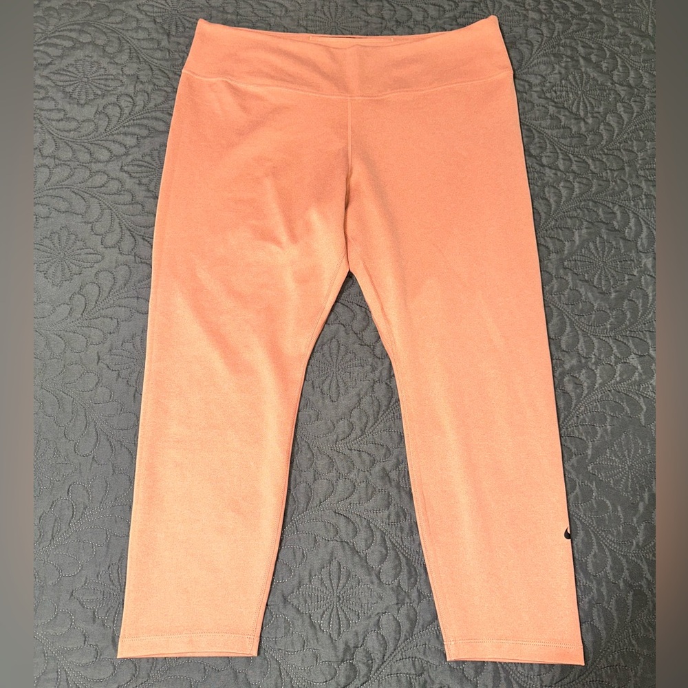 Nike Orange Leggings for Dynamic Style